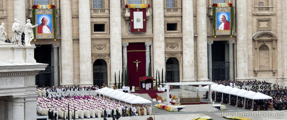 Roma: Canonizaciones de Juan XXIII y Juan Pablo II
