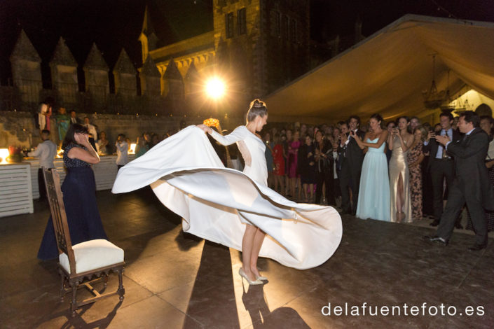 Vuelo del vestido de novia
