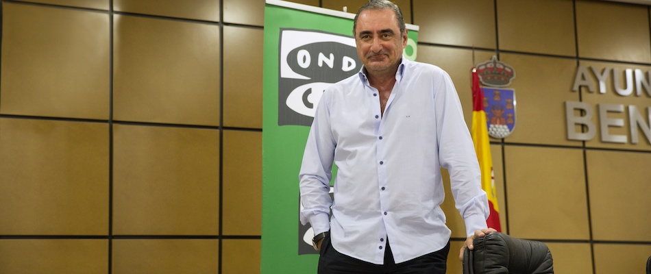 Carlos Herrera en acción