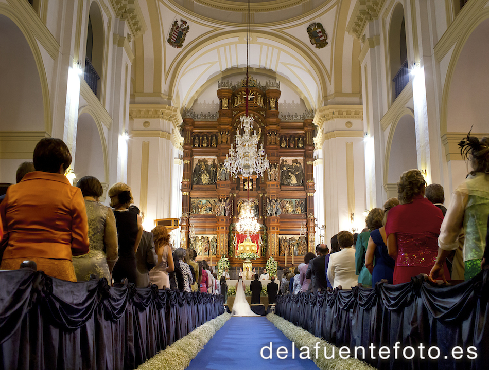 Boda en Córdoba. Basílica Menor de San Juan de Ávila, Montilla. De la fuente Fotografía