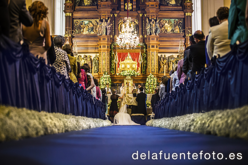 Boda en la Basílica Menor de San Juan de Ávila, Montilla (Córdoba). De la fuente Fotografía