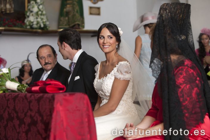 Mirada de la novia