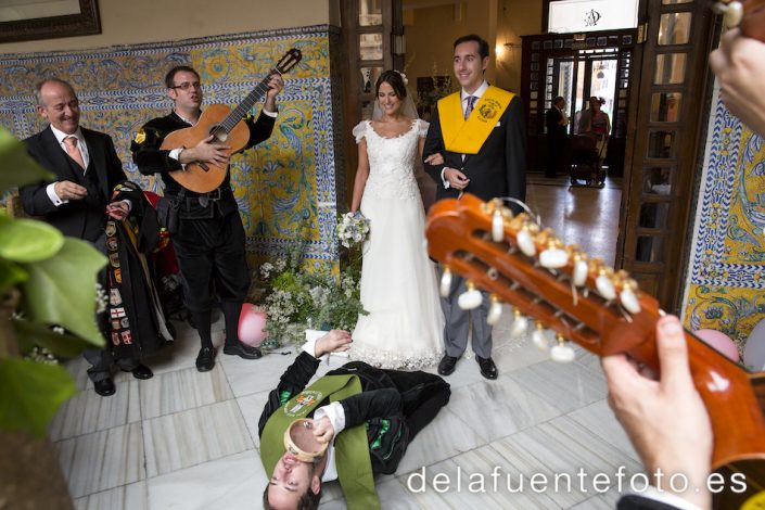 Llegada al banquete